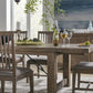 Autumn Solid Wood Upholstered Dining Chair in Flint Oak