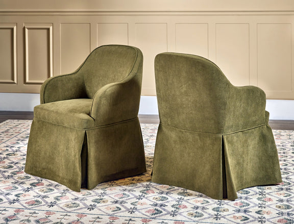 Beckett Uph Chair - Moss