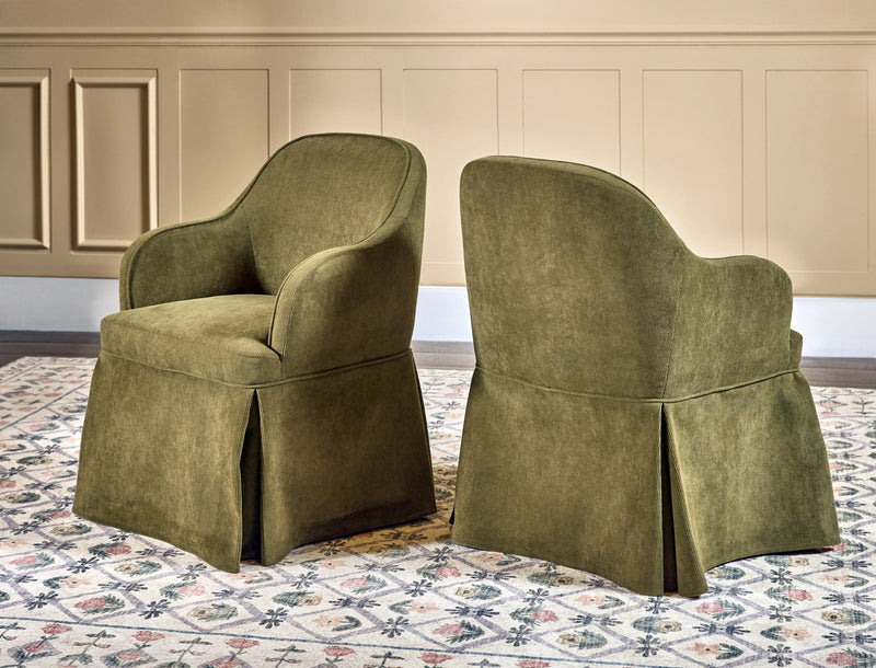 Beckett Uph Chair - Moss