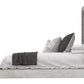 Boho Chic Full-Size Bed in Washed White