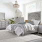 Boho Chic Five-Drawer Chest in Washed White (2024)