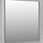 Boho Chic Plain Mirror in Washed White
