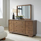 Boka Beveled Glass Wall or Dresser Mirror in Impala