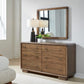 Boka Six Drawer Acacia Wood Dresser in Impala