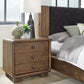 Boka Three Drawer Acacia Wood Nightstand in Impala