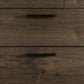Boracay Five Drawer One Door Walnut Sweater Chest in Wild Oats Brown (2024)