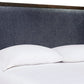 Boracay Queen-size Upholstered Wingback Storage Bed in Wild Oats Brown
