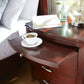 Brighton Charging Station Nightstand in Cinnamon