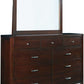 Brighton Nine Drawer Dresser In Cinnamon (2024)