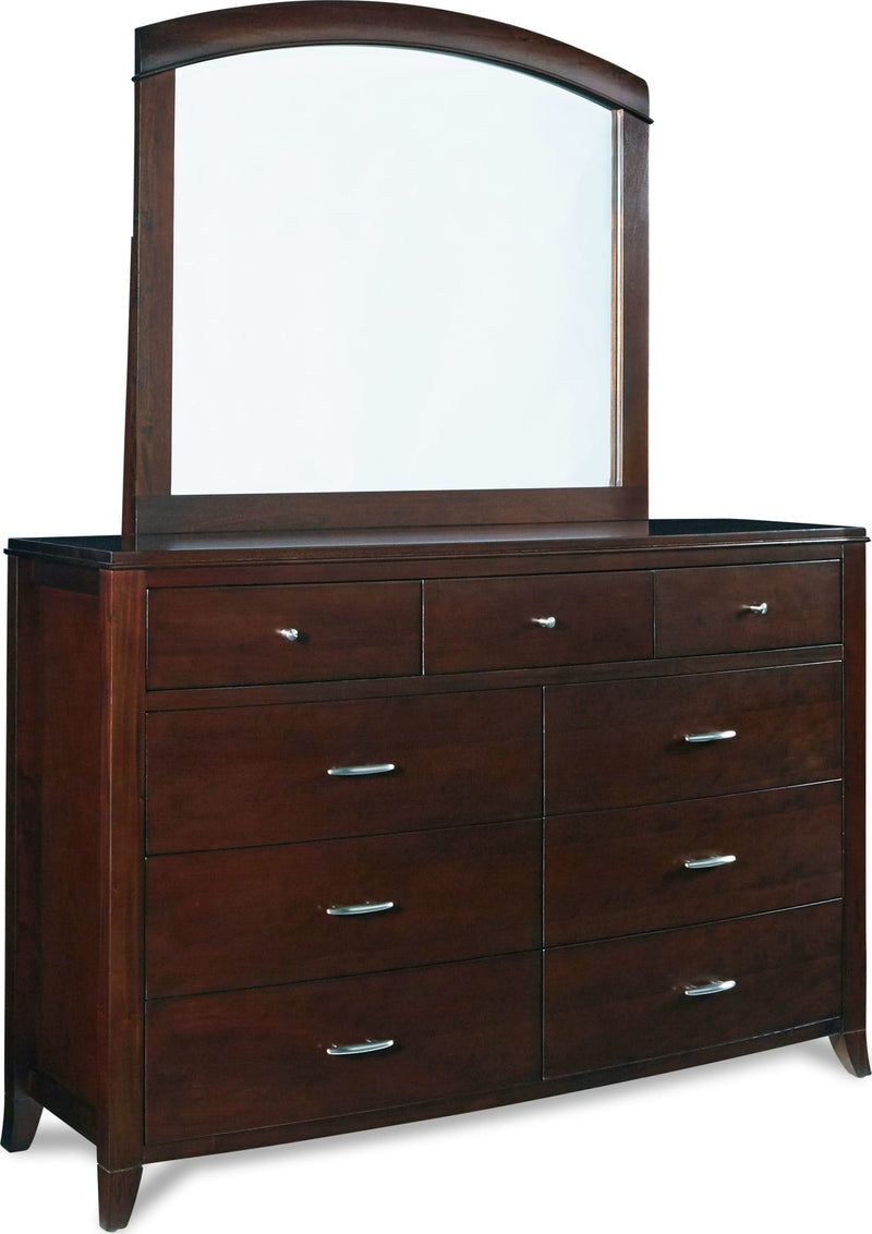 Brighton Nine Drawer Dresser In Cinnamon (2024)