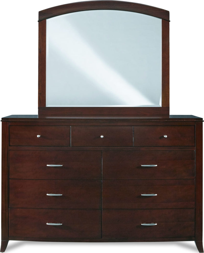 Brighton Nine Drawer Dresser In Cinnamon (2024)