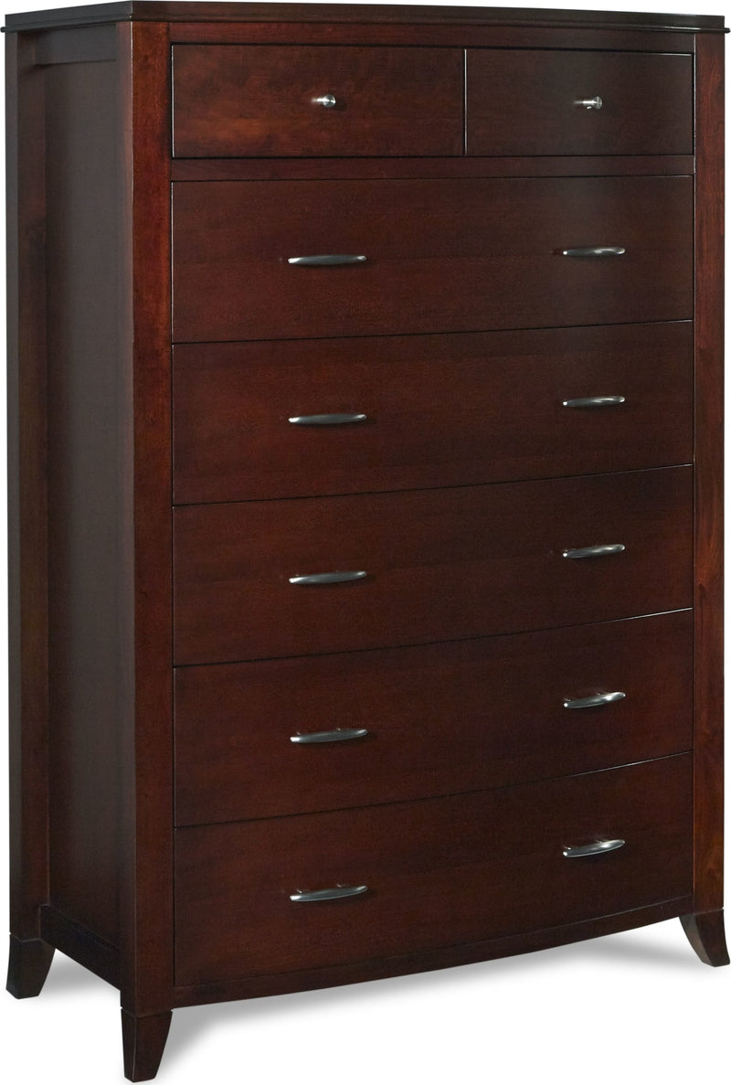 Brighton Seven Drawer Chest in Cinnamon (2024)