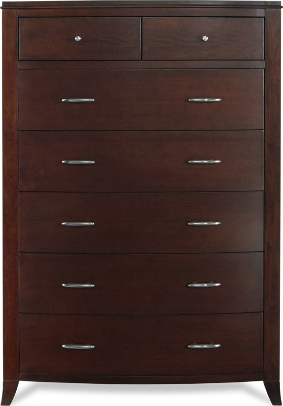 Brighton Seven Drawer Chest in Cinnamon (2024)