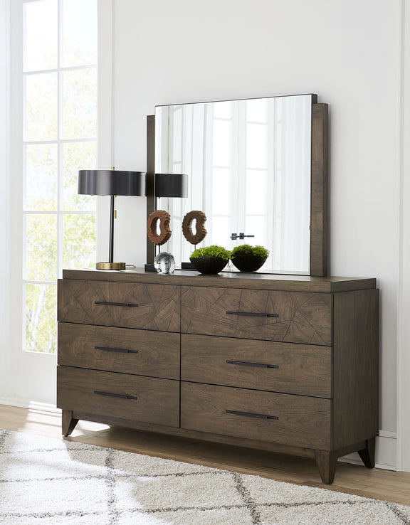 Broderick Six-Drawer Dresser  in Wild Oats Brown (2024)