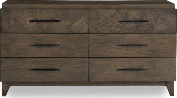 Broderick Six-Drawer Dresser  in Wild Oats Brown (2024)