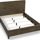 Broderick Panel Bed in Wild Oats Brown