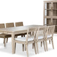 Camden Four Door Shiplap Curio in Chai