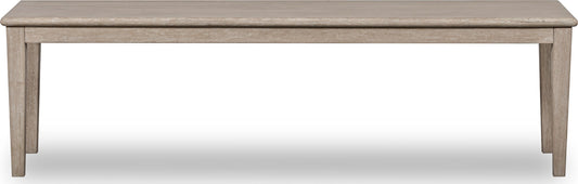 Camden Oak Wood Bench in Chai