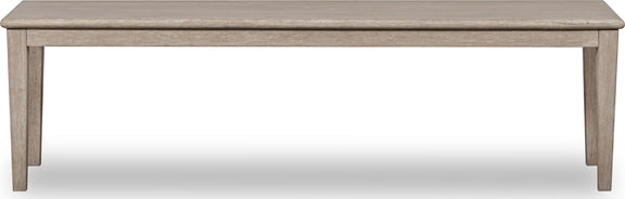 Camden Oak Wood Bench in Chai