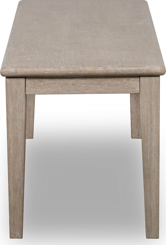 Camden Oak Wood Bench in Chai