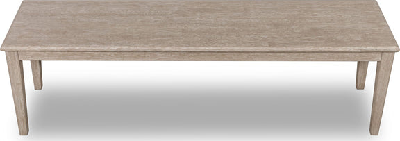 Camden Oak Wood Bench in Chai