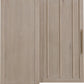 Camden Six Drawer One Door Oak Wood Chest in Chai