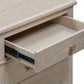 Camden Three Drawer Oak Wood Nightstand in Chai