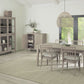 Camden Two Door Two Drawer Bar Cabinet with Stemware Rack and Wine Rack in Chai