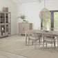 Camden Two Door Two Drawer Bar Cabinet with Stemware Rack and Wine Rack in Chai