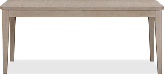 Camden Two Drawer Extendable Dining Table in Chai