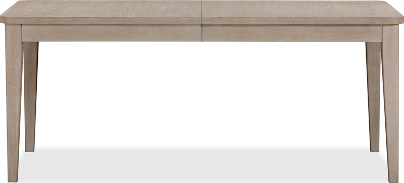 Camden Two Drawer Extendable Dining Table in Chai