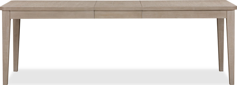 Camden Two Drawer Extendable Dining Table in Chai
