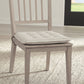 Camden Wood Dining Chair with Detachable Cushion in Chai and Oat