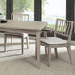 Camden Wood Dining Chair with Detachable Cushion in Chai and Oat