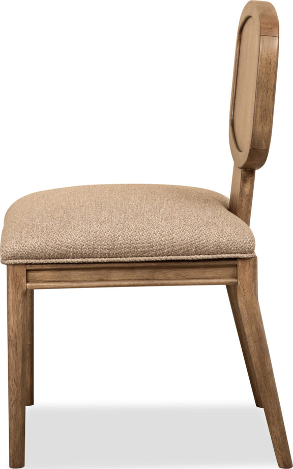 Carlisle Wd Sd Chair - Wht Brd