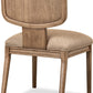 Carlisle Wd Sd Chair - Wht Brd
