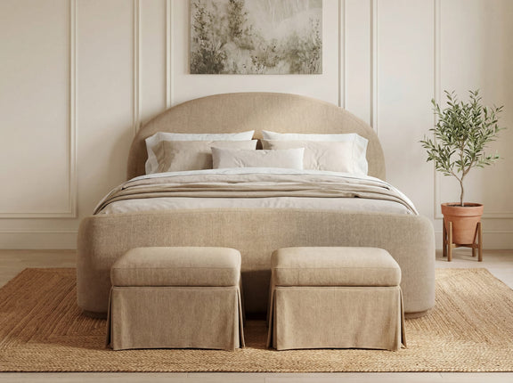 Colton Uph KG Bed - Sourdough