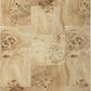 Cosmo Mappa Burl Coffee Table in Amber Kiss