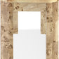 Cosmo Mappa Burl Console Table in Amber Kiss