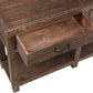 Craster Reclaimed Wood Console Table in Smoky Taupe