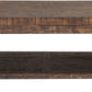 Craster Reclaimed Wood Rectangular Coffee Table in Smoky Taupe
