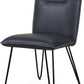 Demi Hairpin Leg Modern Dining Chair in Cobalt