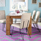 Demi Hairpin Leg Modern Dining Chair in Taupe