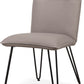 Demi Hairpin Leg Modern Dining Chair in Taupe