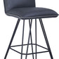 Demi Hairpin Leg Swivel Bar Stool in Cobalt