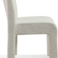 Devon Fully Upholstered Dining Chair in Turtle Dove Linen