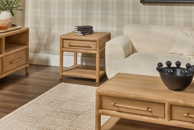 Dorsey End Table - Granola