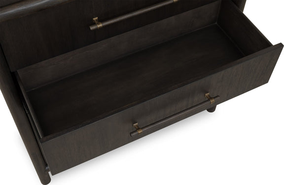 Dorsey Five Drawer Chest in Basalt Grey