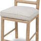 Dorsey Ldd Bk Cnt Stool - Rctt