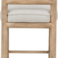 Dorsey Ldd Bk Cnt Stool - Rctt
